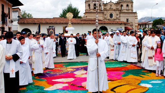 Corpus Christi en Cajamarca