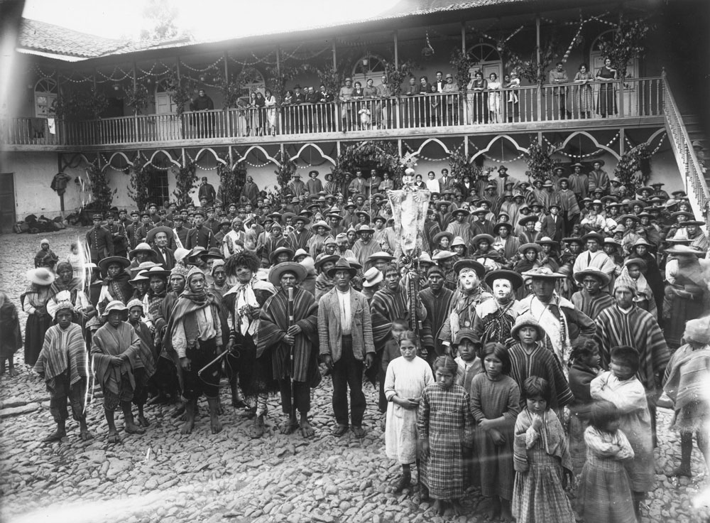 1931 Procesión en la hacienda Angostura