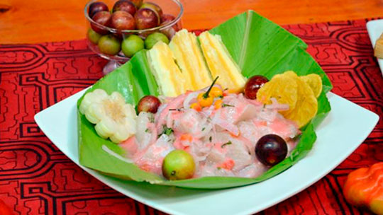 Cebiche de paiche