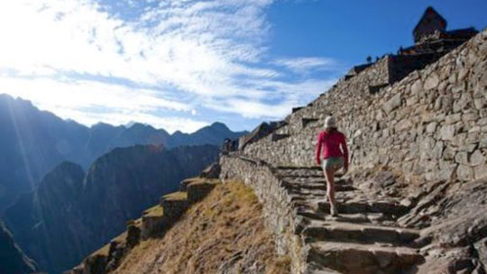Escaleras de los Caminos del Inca