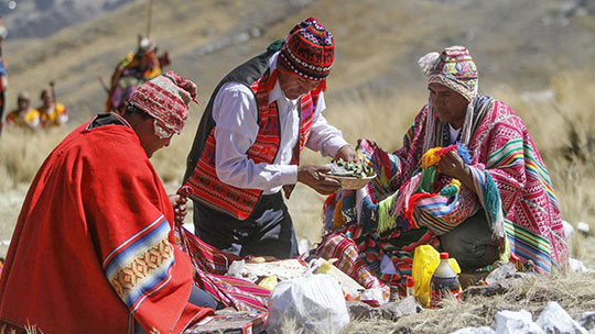 Pagapu, ofrenda a la Madre Tierra