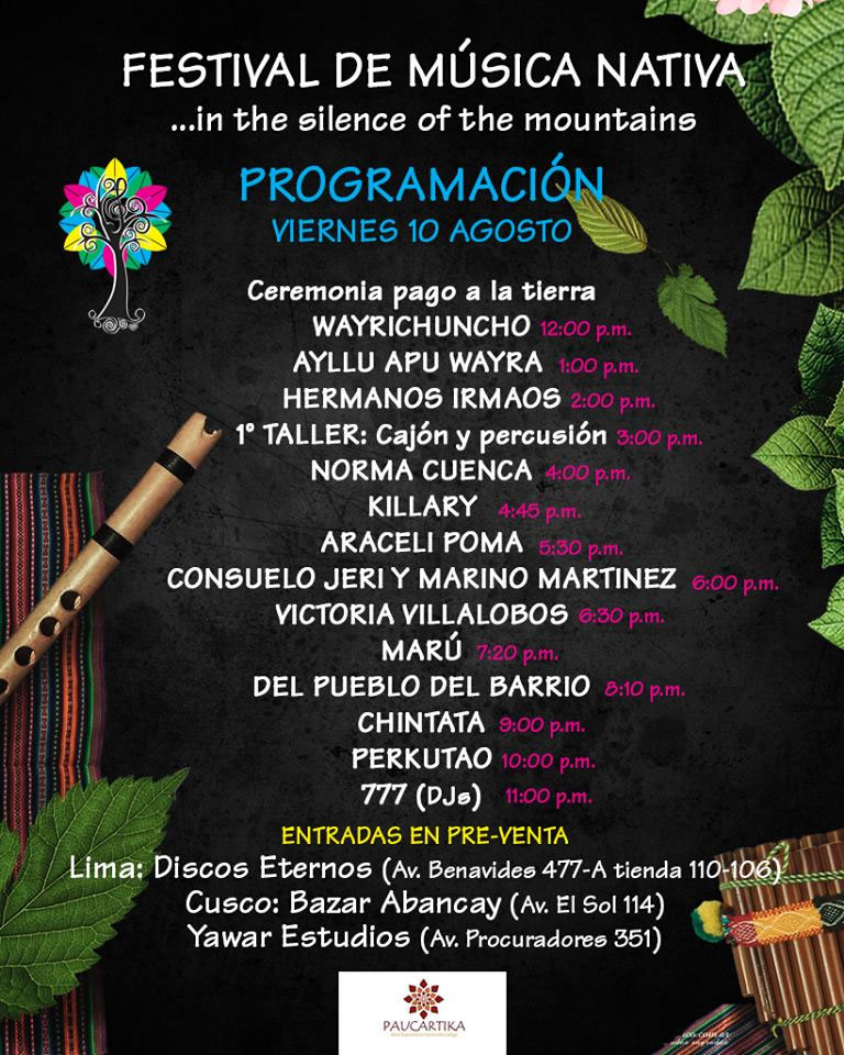 Programación día 1